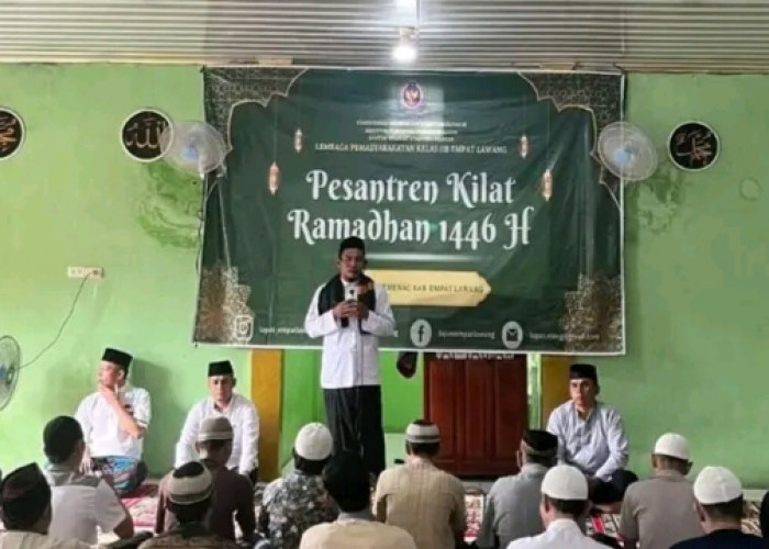 Lapas Kelas IIB Empat Lawang Gelar Pesantren Kilat Bagi Warga Binaan Selama Ramadhan