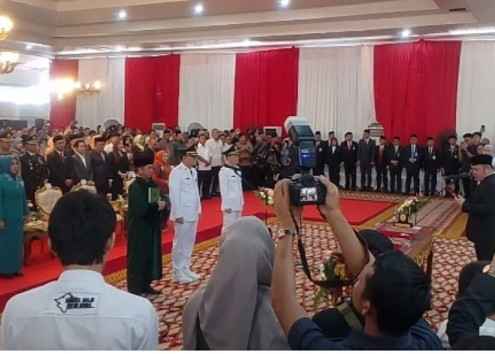 Joncik–Arifa’i Resmi Dilantik, Siap Pimpin Empat Lawang 
