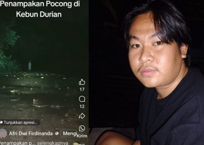 Fakta Video Pocong Melayang di Empat Lawang, Berani Nonton?