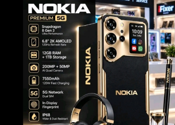 Nokia Premium 5G Bawa Kamera 200MP dan Baterai Jumbo 7.550mAh, Layak Disebut Flagship?