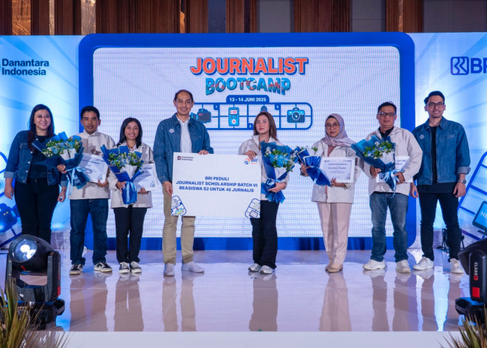 Dukung Insan Pers Berkualitas, BRI Kukuhkan 45 Jurnalis Penerima Beasiswa Pascasarjana Melalui Program BRI