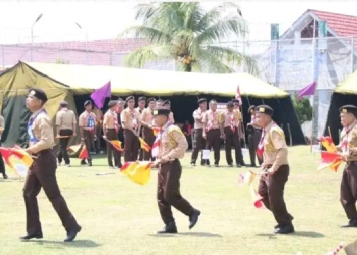 Lapas Empat Lawang Ikuti Perkemahan Satya Dharma Bhakti Pemasyarakatan se-Sumatera Selatan