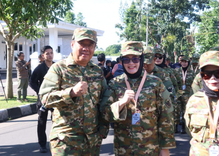 Wakil Gubernur Sumsel Cik Ujang Ikuti Retret Kepala Daerah di Akmil Magelang, Tantang Fisik dengan Pendakian 