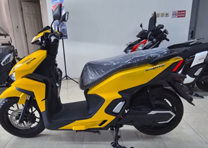 Sprinto 2026 Resmi Mengaspal, Motor Listrik dengan Android Auto, Fast Charging dan Pajak Tahunan Hanya Rp35