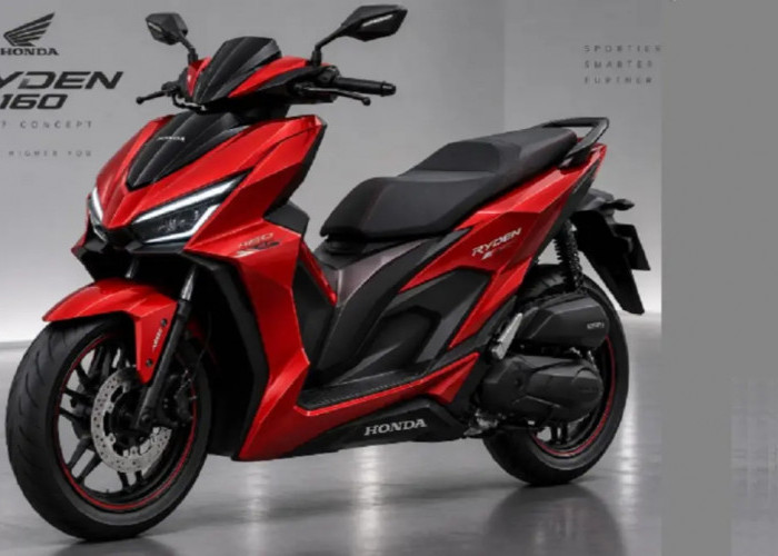 Honda Ryden 160 2027 Makin Jadi Sorotan, Diduga Bawa Mesin eSP+ 160 cc untuk Tantang Yamaha Aerox