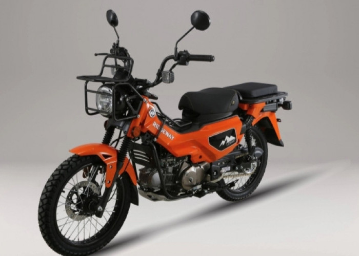 AJS Ridgeway 125, Motor Bebek Adventure Bergaya Honda CT125 dengan Fitur Praktis