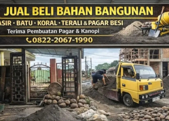 Material Putra Tanjung Beringin Hadir di Empat Lawang Solusi Lengkap Kebutuhan Bahan Bangunan dan Bengkel Besi
