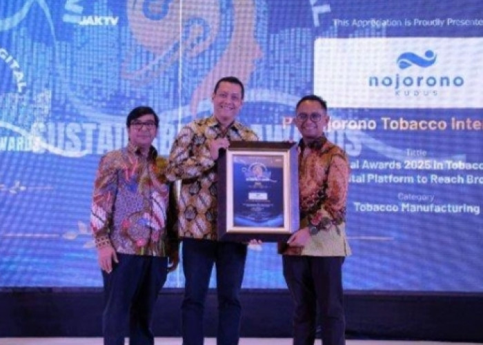 Nojorono Raih Penghargaan Indonesia Digital Sustainability Awards JakTV 2025