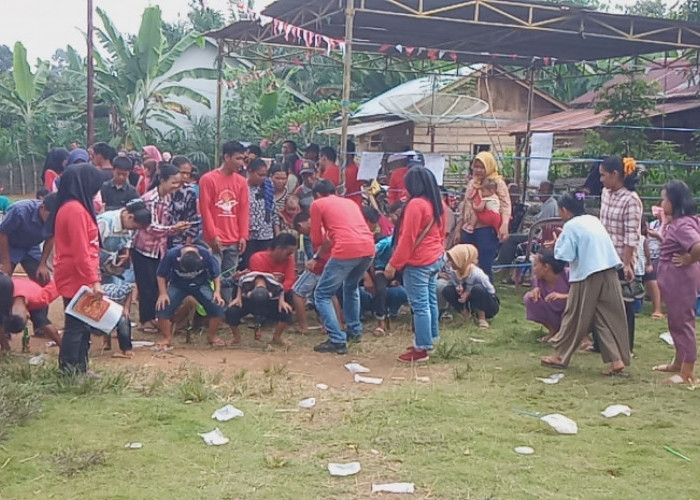 Meriahkan Peringatan HUT RI ke-78: Masyarakat Desa Tanjung Kupang Membara dalam Lomba-Lomba