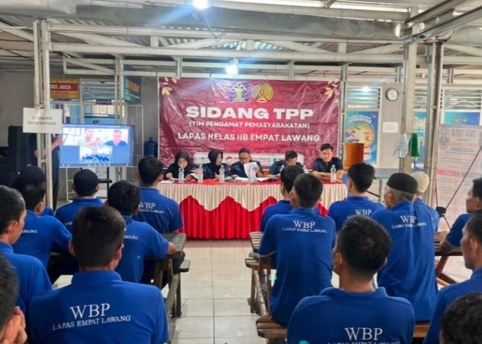 Lapas Kelas IIB Empat Lawang Gelar Sidang TPP, Pastikan Usulan Remisi dan Hak Integrasi WBP Transparan 