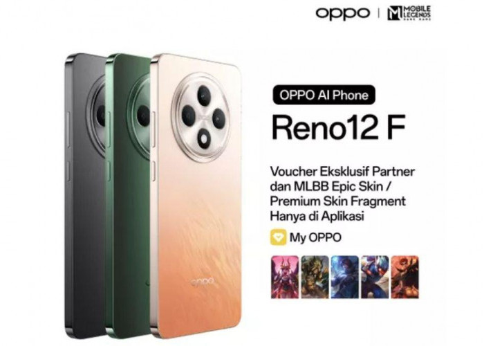 OPPO Reno12 F 4G Tawarkan Warna Menarik, Performa Handal dan Pengisian Super Cepat