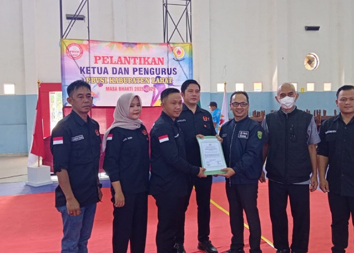 PBVSI Lahat Resmi Dilantik, Siap Lahirkan Atlet Voli Unggulan
