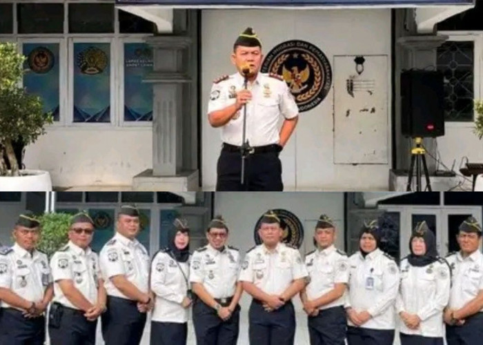 Seragam Baru, Semangat Baru: Kalapas Empat Lawang Pimpin Apel Perdana Tahun 2026