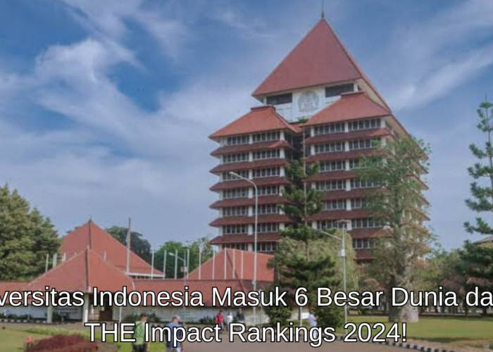 Universitas Indonesia Masuk 6 Besar Dunia dalam THE Impact Rankings 2024!
