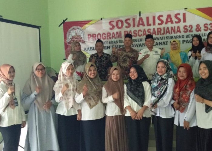Lakukan Sosialisasi Program Pascasarjana UIN Fatmawati Sukarno Bengkulu di KAKANWIL Kemenag Empat Lawang