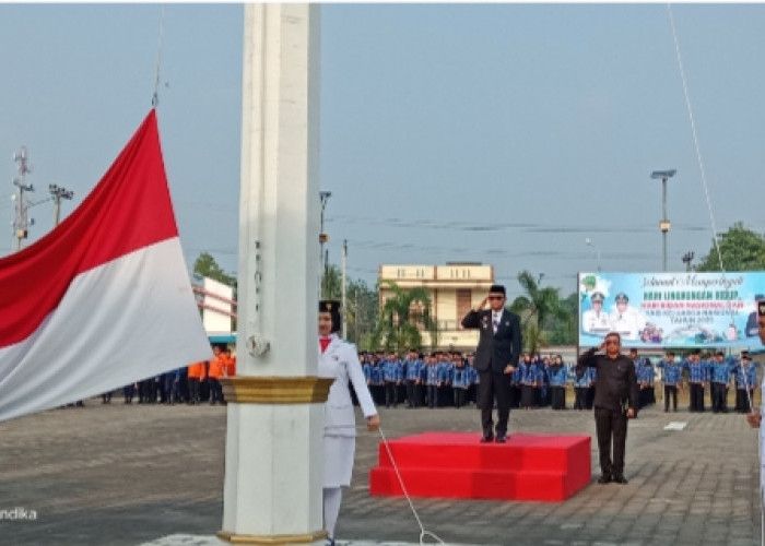 Joncik Muhamad Pimpin Upacara Tiga Momentum Nasional, Ajak Warga Empat Lawang Jaga Lingkungan Perkuat Keluarga