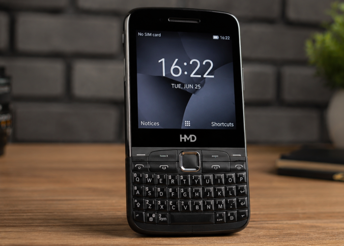 HMD Siapkan HP Tombol Bergaya BlackBerry, Usung Keyboard Fisik dan Dukungan 4G untuk Pecinta Ponsel Klasik
