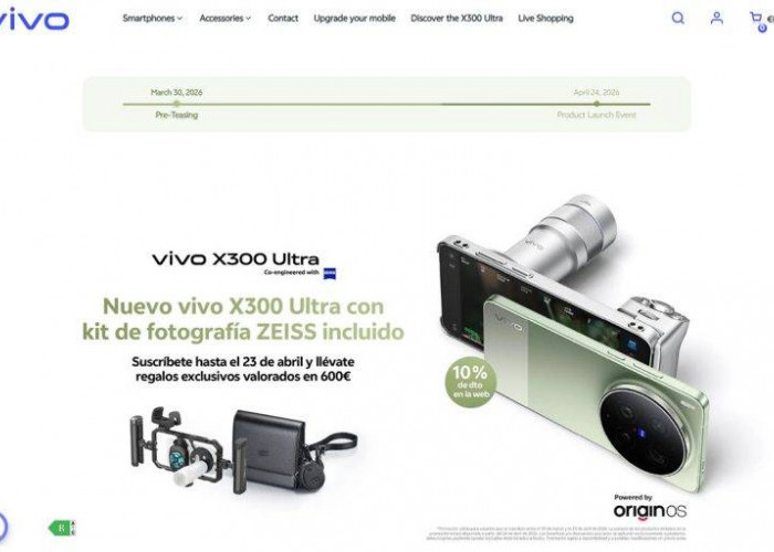 Kamera Gahar! Vivo X300 Ultra Usung Dual 200 MP, Siap Jadi Raja Fotografi Mobile