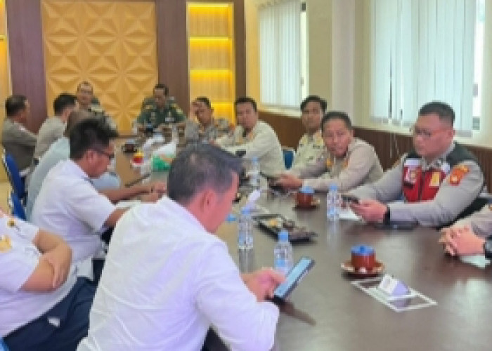 Polres Empat Lawang Gelar Rapat Persiapan Karnaval HUT RI ke-80