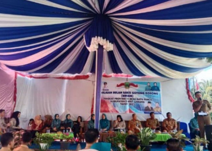 Batu Pance Wakili Empat Lawang di Lomba Bakti Gotong Royong Masyarakat Tingkat Provinsi