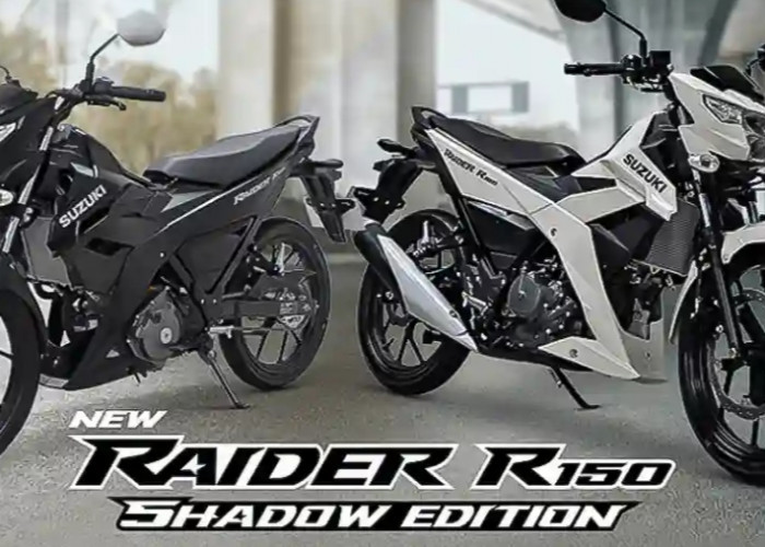 Suzuki Raider R150 Shadow Edition Meluncur, Tampil Simpel Harga Rp36 Jutaan