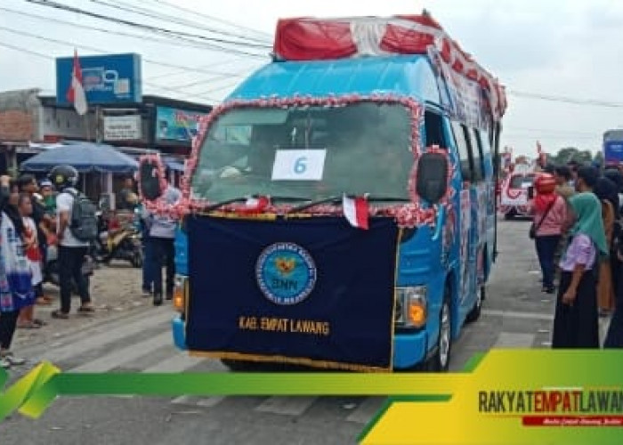 Pemkab Empat Lawang Meriahkan HUT RI ke-79 dengan Pawai Karnaval