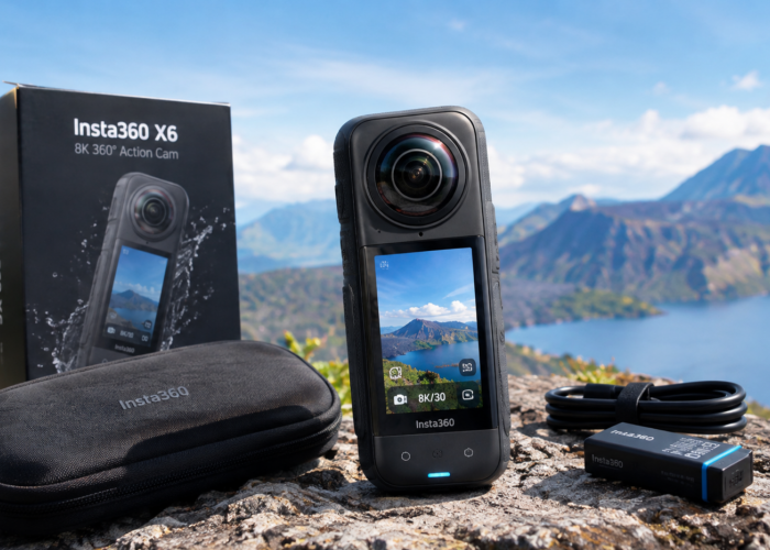 Insta360 X6 Resmi Hadir, Kamera 360 8K dengan Sensor Besar dan Foto 120MP, Harga Rp12 Jutaan