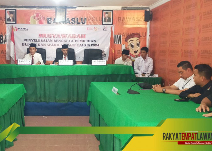 Bawaslu Kabupaten Empat Lawang Putuskan Permohonan Penyelesaian Sengketa Pemilihan