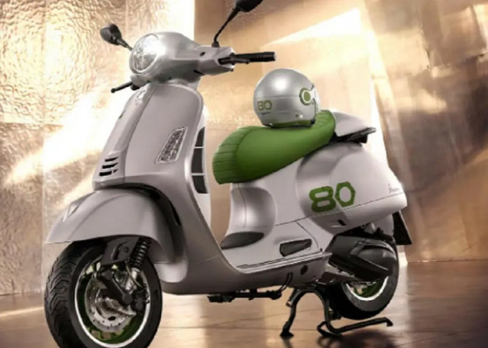 Vespa Rayakan Usia 80 Tahun, Edizione Ottantesimo Hadir dengan Mesin 310 HPE dan Produksi Terbatas 1.946 Unit