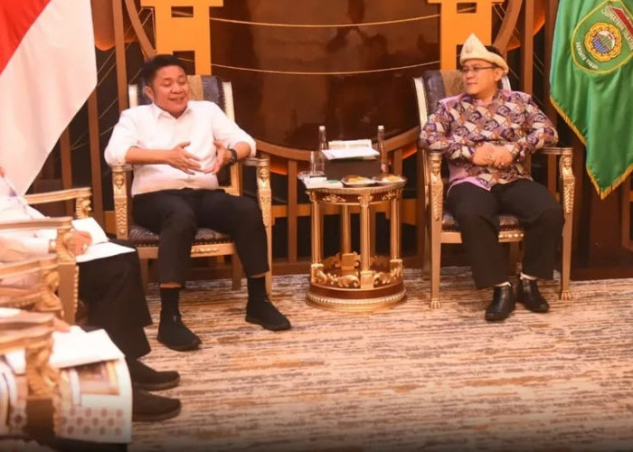 Pererat Hubungan, Kesultanan Palembang Darussalam Kunjungi Pemprov Sumsel