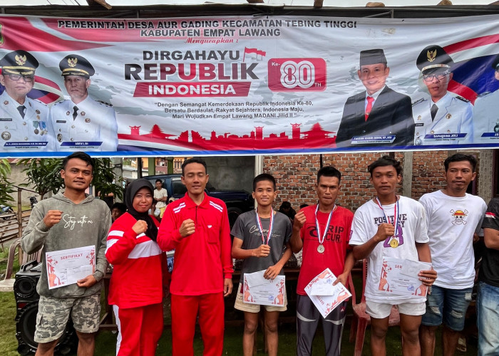 Meriah! Pemdes Aur Gading Gelar Aneka Lomba Rakyat Sambut HUT RI ke-80