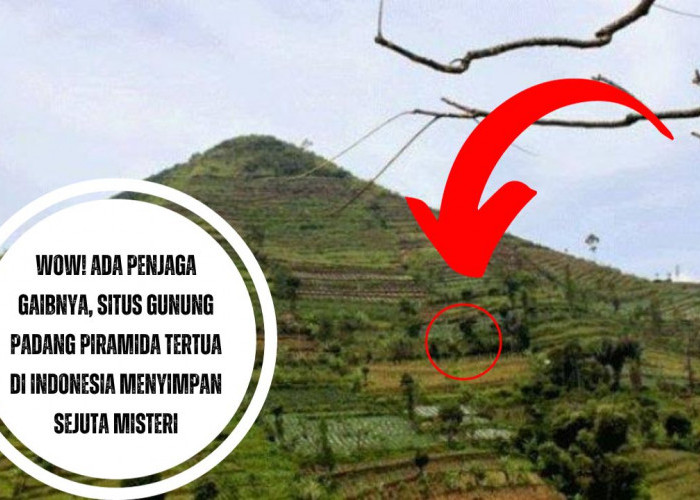 WOW! ADA PENJAGA GAIBNYA, Situs Gunung Padang Piramida Tertua di Indonesia Menyimpan Sejuta Misteri