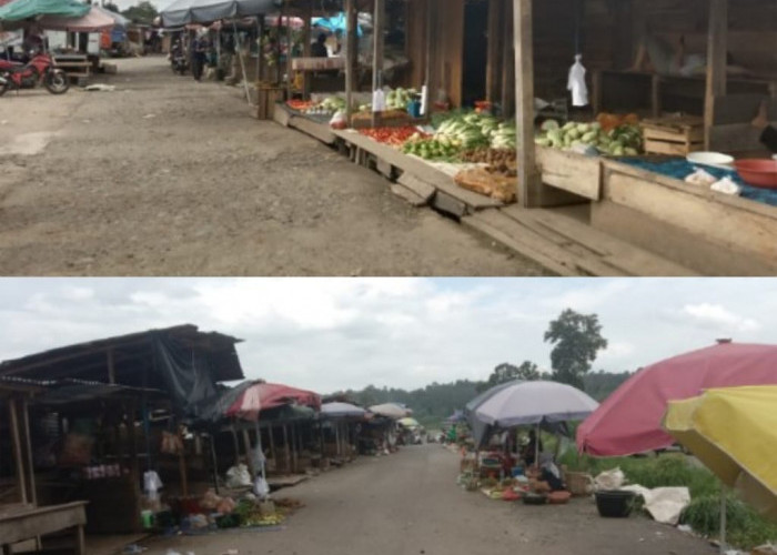 Jam 9 Pagi Pasar Pulau Emas Sudah Sepi Pembeli, Bagaimana Nasib Pedagang?