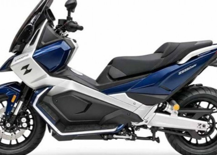 ZXMoto Siapkan Skutik Adventure 250cc, Mesin Twin dan Penggerak Rantai Jadi Sorotan