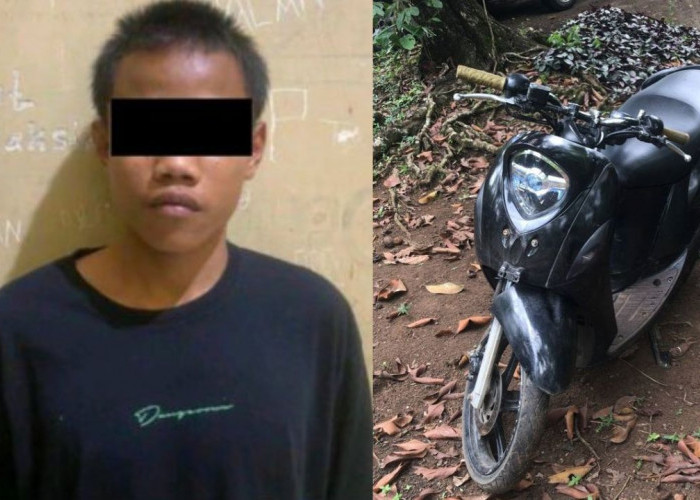 Curi Motor di Kos-kosan, Warga Landur Ditangkap