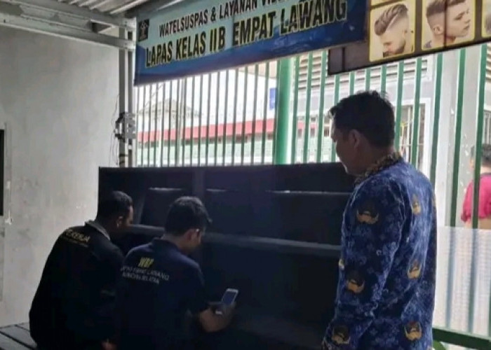 Petugas Lapas Empat Lawang Pantau Ketat Penggunaan Wartelsuspas Warga Binaan