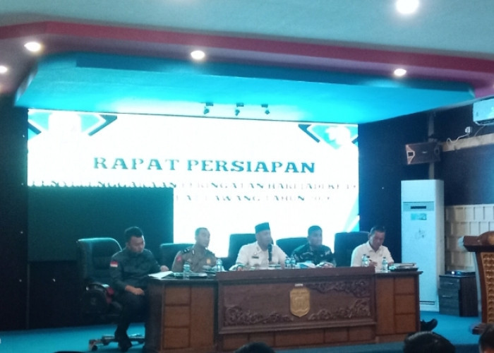 Jelang HUT ke-19, Sekda Fauzan Khoiri Pimpin Rapat Strategis Persiapan Perayaan Empat Lawang