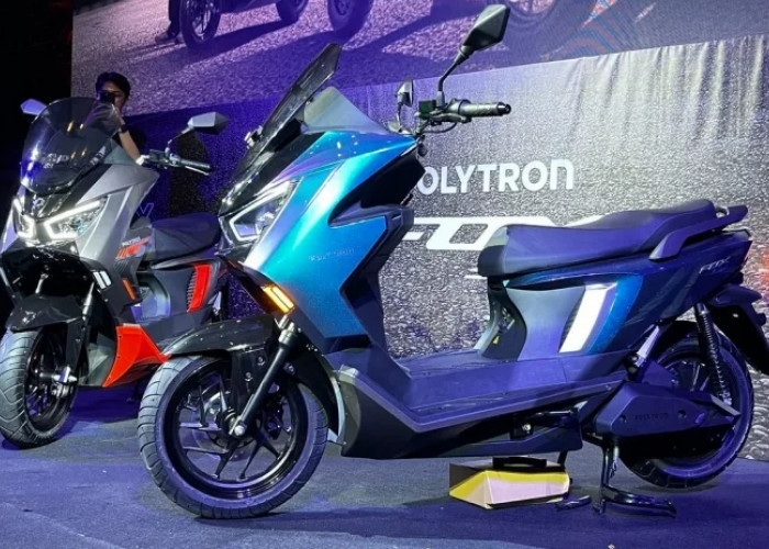 Polytron Fox 500 Resmi Mengaspal, Motor Listrik Maxi 5.000 Watt dengan Top Speed 130 Km/Jam