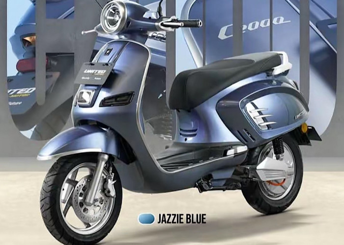 United C2000 Tawarkan 3 Mode Berkendara, Skuter Listrik Neo Klasik Beraroma Vespa Jadul