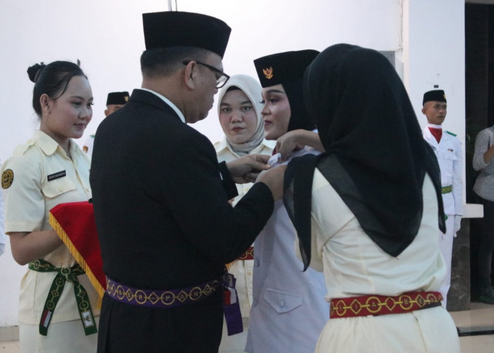 27 Paskibraka Empat Lawang 2026 Resmi Dikukuhkan, Siap Kibarkan Merah Putih di HUT RI ke-81