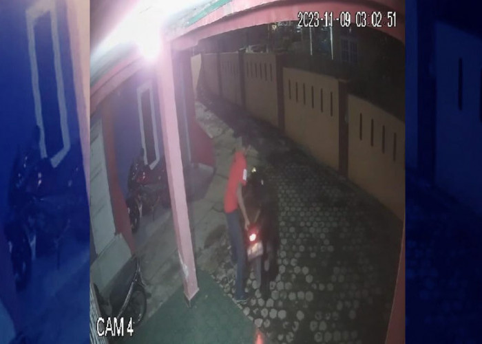 Viral Terekam CCTV Aksi Curanmor Kembali Terjadi, Mahasiswa Jadi Korban
