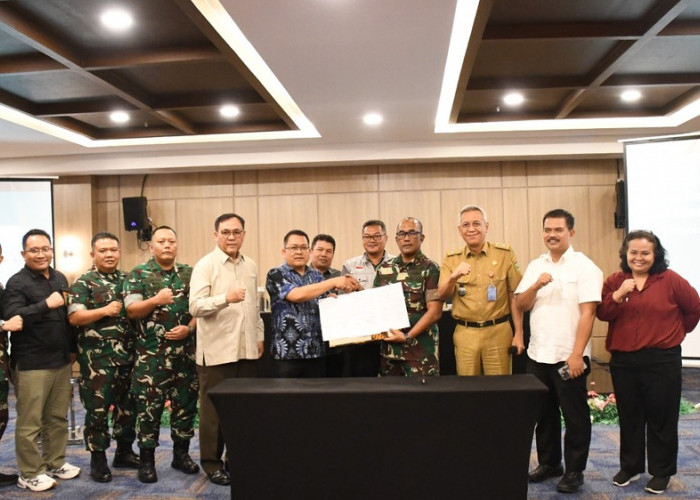 Danrem Gapo Hadiri Workshop Percepatan Kontrak Cetak Sawah TA 2025 di Palembang