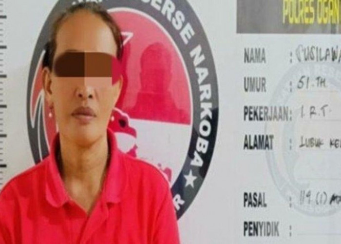 IRT Penyadap Karet di Ogan Ilir Ditangkap Polisi karena Jual Sabu, Alasan Upah Kerja Tak Cukup