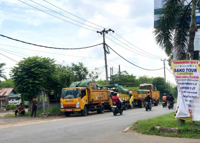 Dishub Sumsel Batasi Operasional Kendaraan Bermuatan Besar Mulai 24 Maret 2025