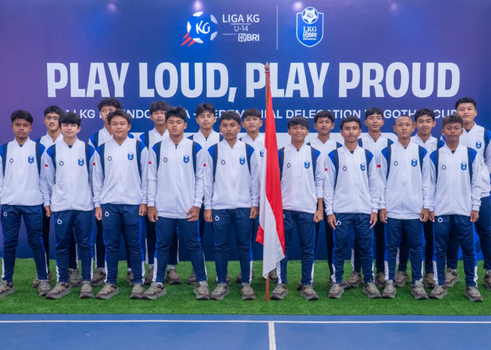 BRI dan Liga Kompas Resmi Lepas Tim LKG BRI Indonesia ke Piala Dunia Remaja Gothia Cup 2025 di Swedia
