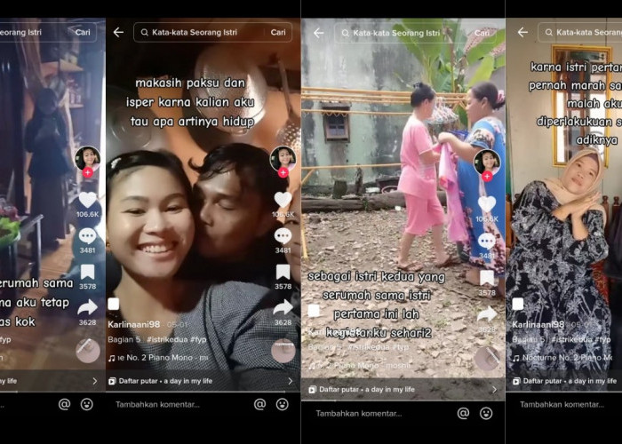 VIRAL!! Istri Muda dan Istri Tua Tinggal Satu Rumah di Sumsel, Bikin Netizen Bereaksi