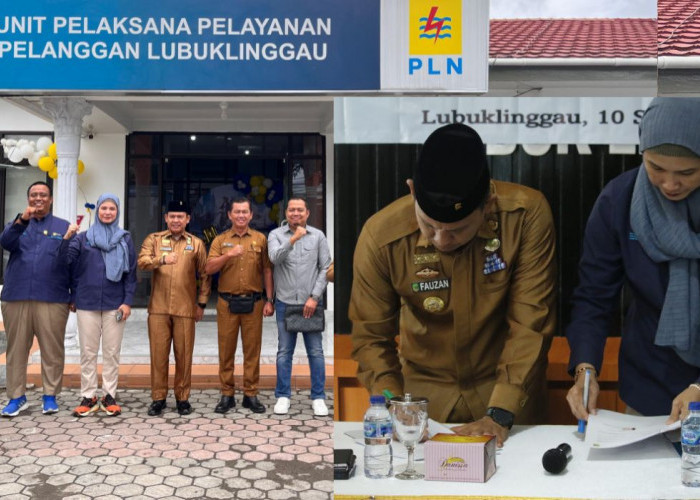 Pemkab Empat Lawang dan PLN Lubuk Linggau Tandatangani Perjanjian Kerjasama PBJT-TL