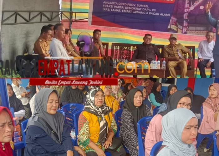 Serap Aspirasi, Anggota DPRD Provinsi Sumatera Selatan, Ir. Hj. Holda, Gelar Reses
