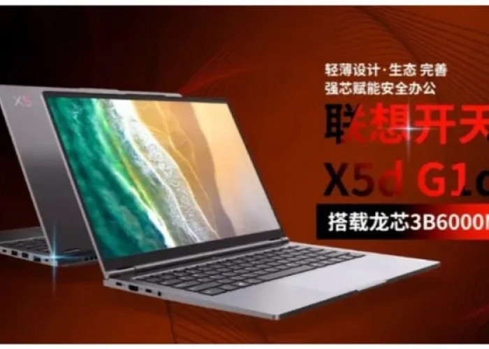 Lenovo Kaitian X5d G1d Resmi Hadir, Laptop Enterprise dengan Hardware Lokal dan Keamanan Tingkat Tinggi