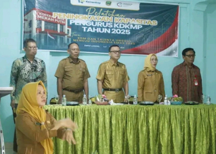 Bupati Empat Lawang Buka Pelatihan Peningkatan Kapasitas Pengurus KDKMP